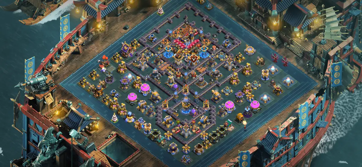 TH18 War Base Anti 3 Star for Electro Dragons