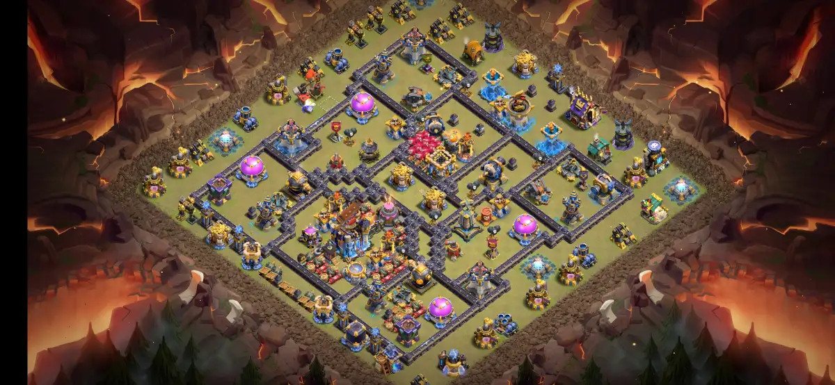 TH18 War Base Anti 2 Star for Legend League Copy Link