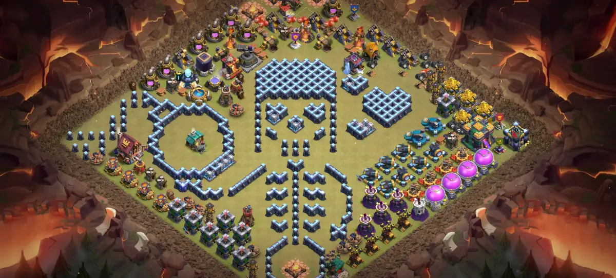 TH14 Funny YouTube Troll Base for CoC Copy Link