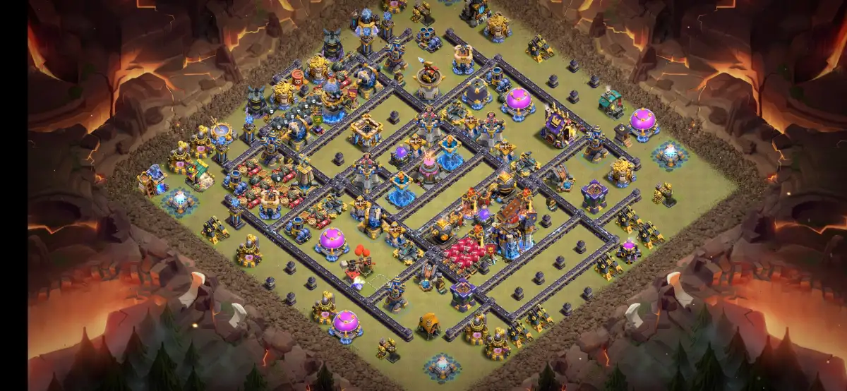 TH18 War Base Anti 2 Star for Legend League and CWL