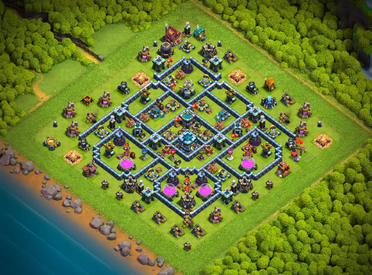 TH13 Legend League Defense Base for Clash of Clans