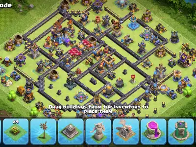 Layout Pro TH18 Anti 3 Star Defense Base Layouts 2026 New 
