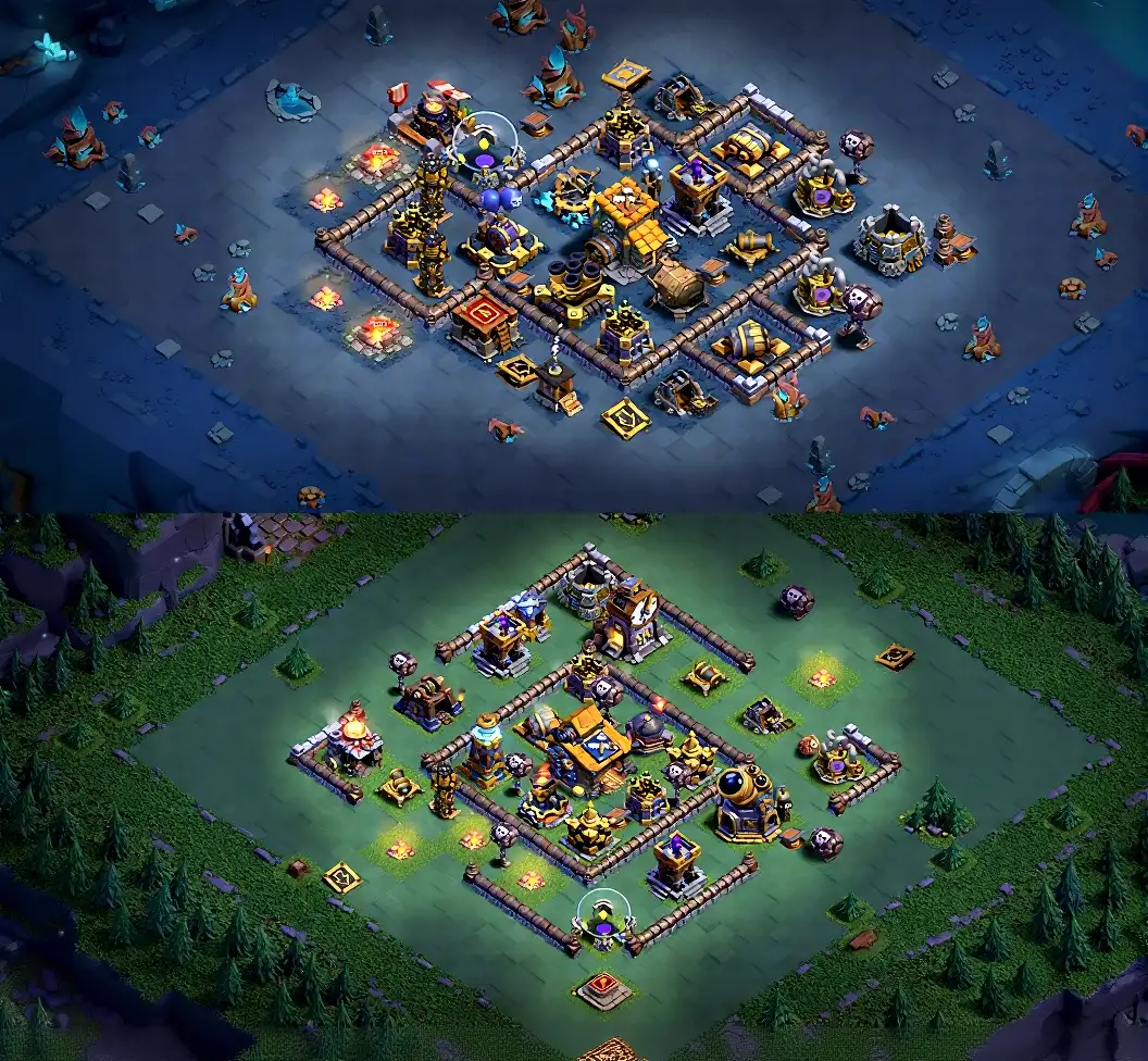 Layout Smart BH10 Coc Layout | Gold Saver | Builder hall 10