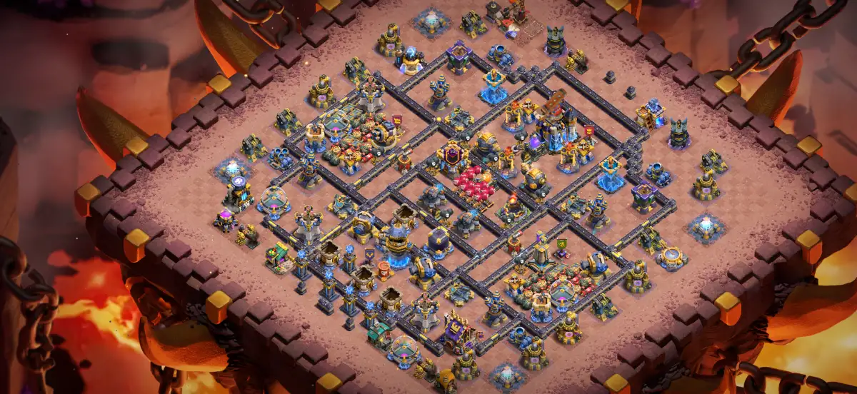 Legend League base coc TH 18 anti bintang 3