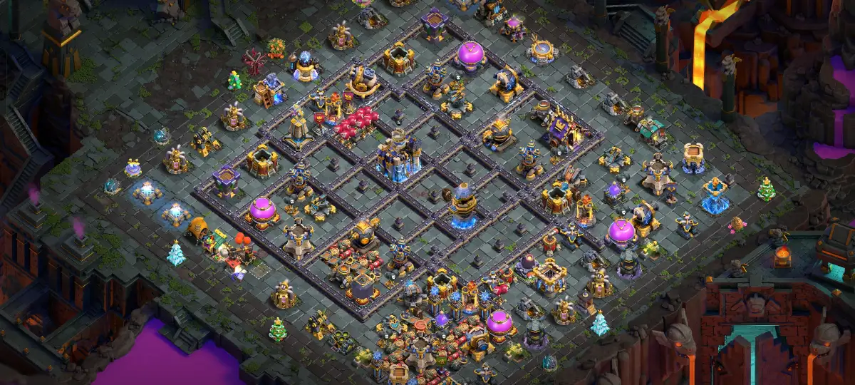 TH18 Anti 2 Star COC Base Layout for Legend League