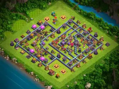 Layout TH15 Legend League Base Layout for Clash of Clans Defense
