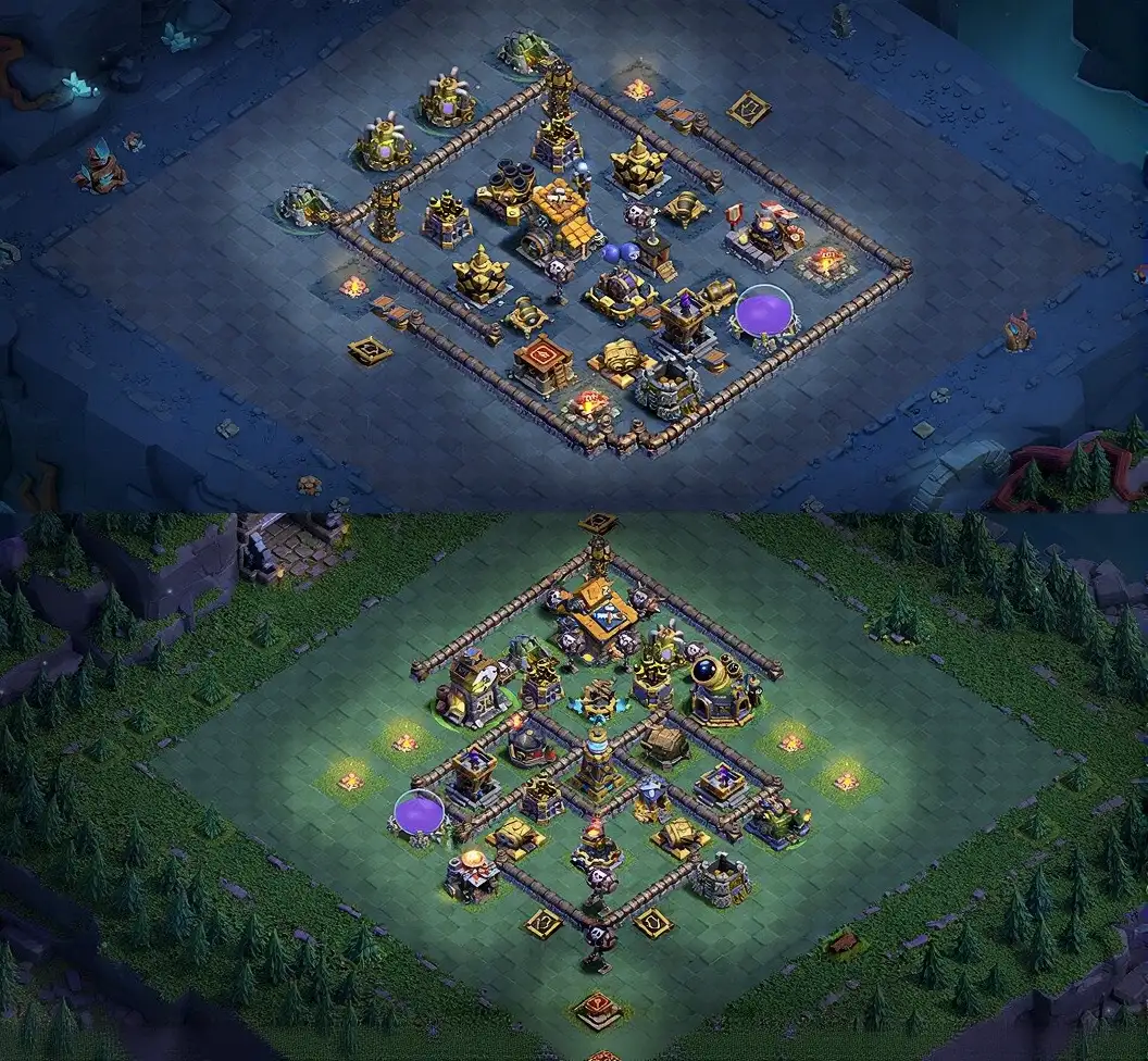 Layout High-Performance BH10 Coc Layout | Cluster Balloon | Builder