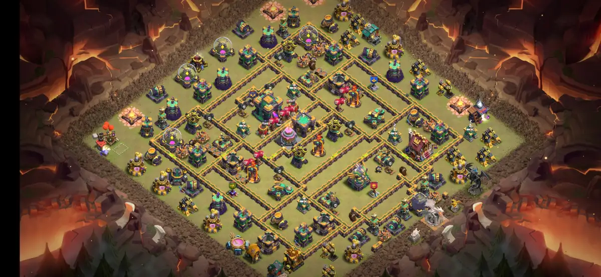 TH14 War Base Anti 2 Star for Legend League and CWL