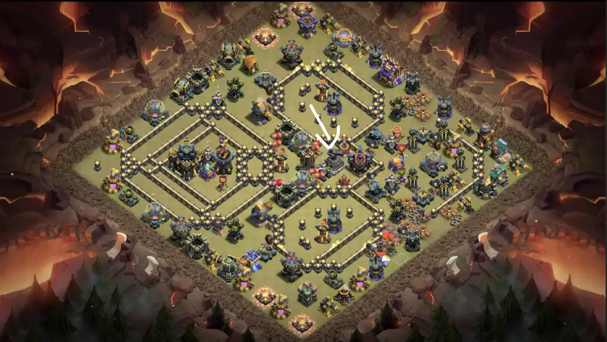 TH17 War Badr Anti 3 Star Base for CoC Copy Link