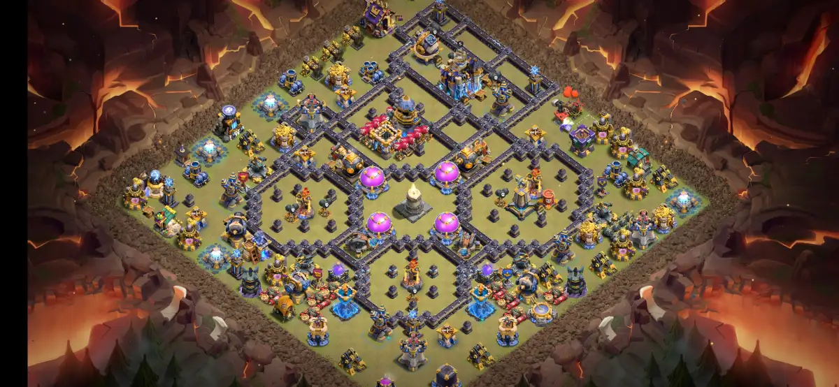 TH18 War Base Anti 2 Star Layout for Legend League